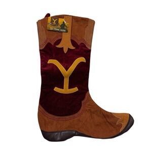 NEW Yellowstone 1886 Cowboy Boot Christmas Stocking Dutton Paramount